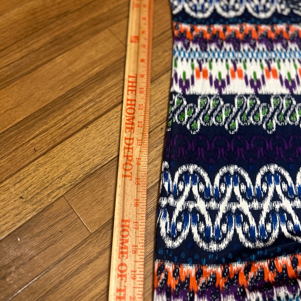 TORY BURCH Multicolor Abstract Stripe Smocked Mini Dress - Picture 9 of 10